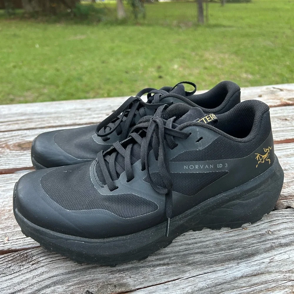 Arc'teryx Women’s Norvan LD 3 Trail Running Shoes Size 8 Black - Picture 1 of 6
